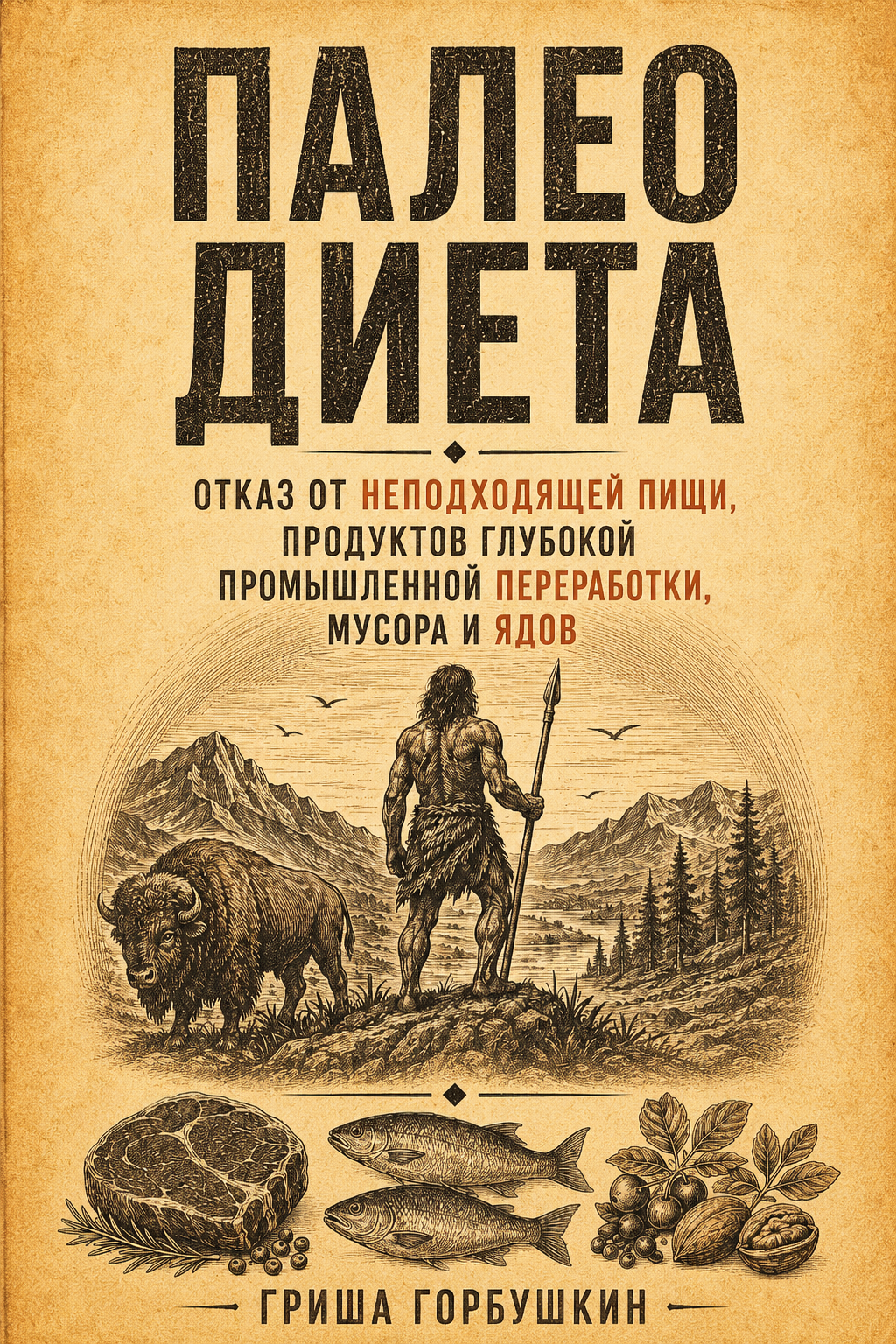 Обложка книги «Палео диета»